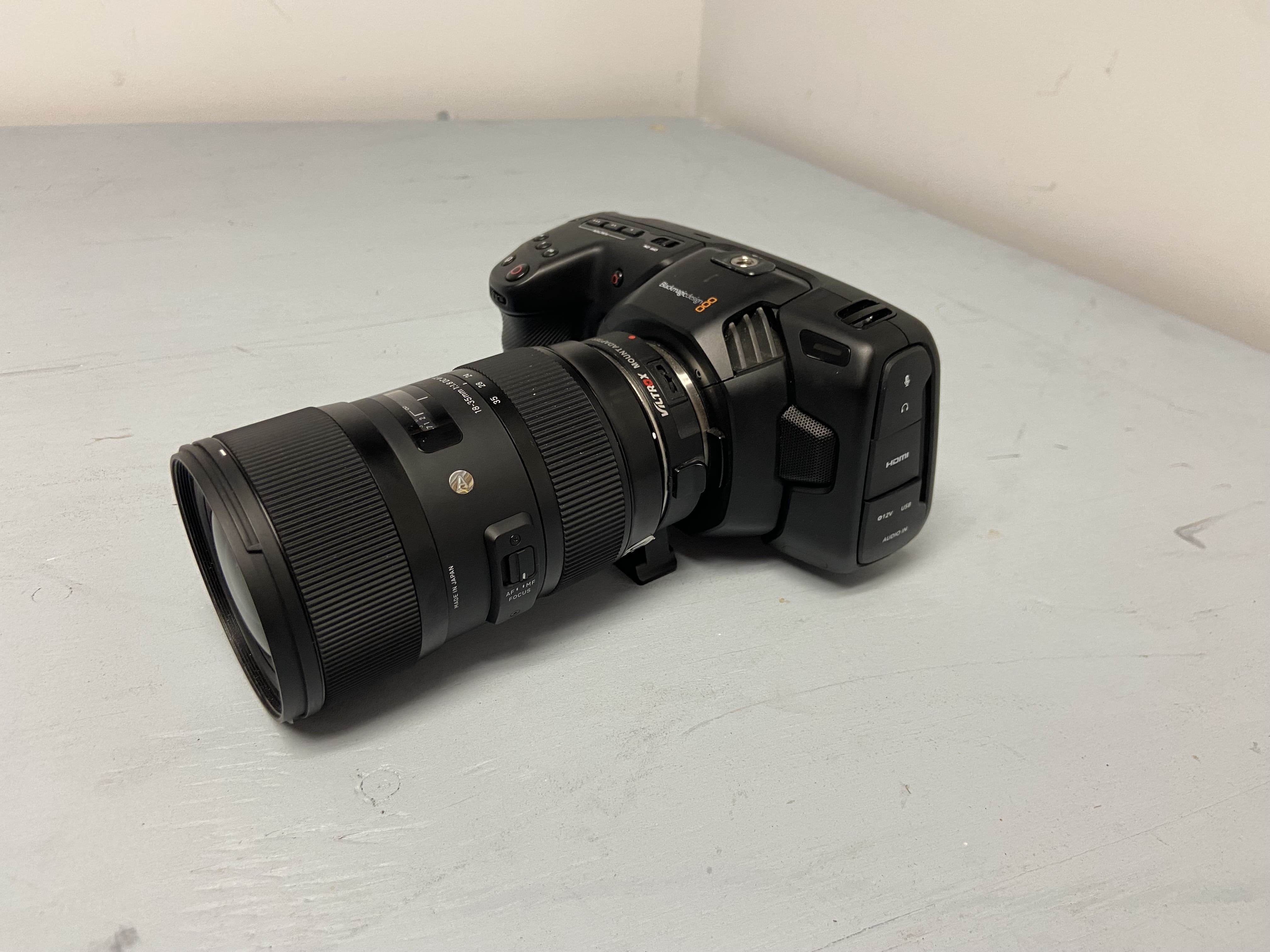 Kit Caméra Black Magic Pocket Cinema 4K