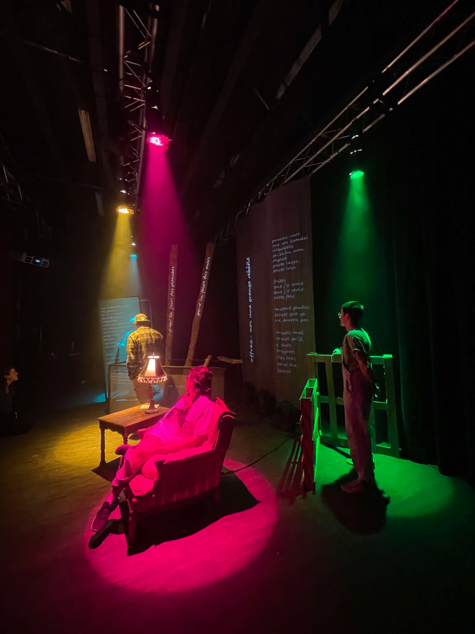 Si nous restons têtus - Mapping immersif